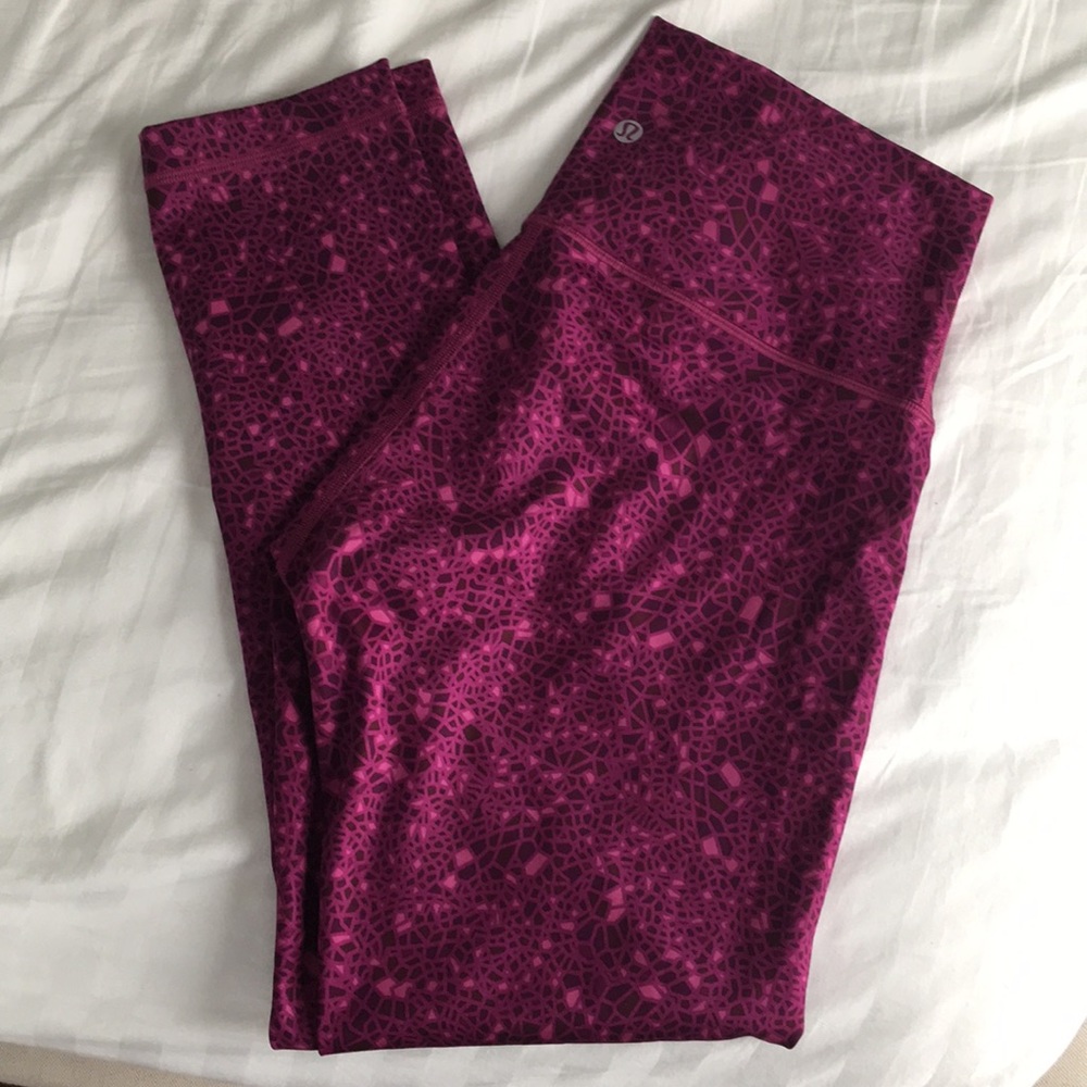 Lululemon Athletica Geometric Print Wunder Unders